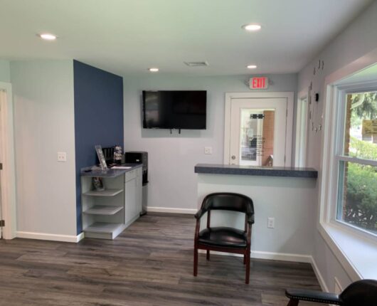 Front desk of Fanwood Family and Cosmetic Dentistry